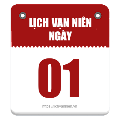 Lịch vạn niên ngày 1